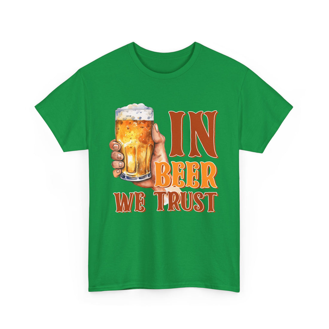 In Beer We Trust  T-Shirt - Graphic T-Shirt from Tee Utopia