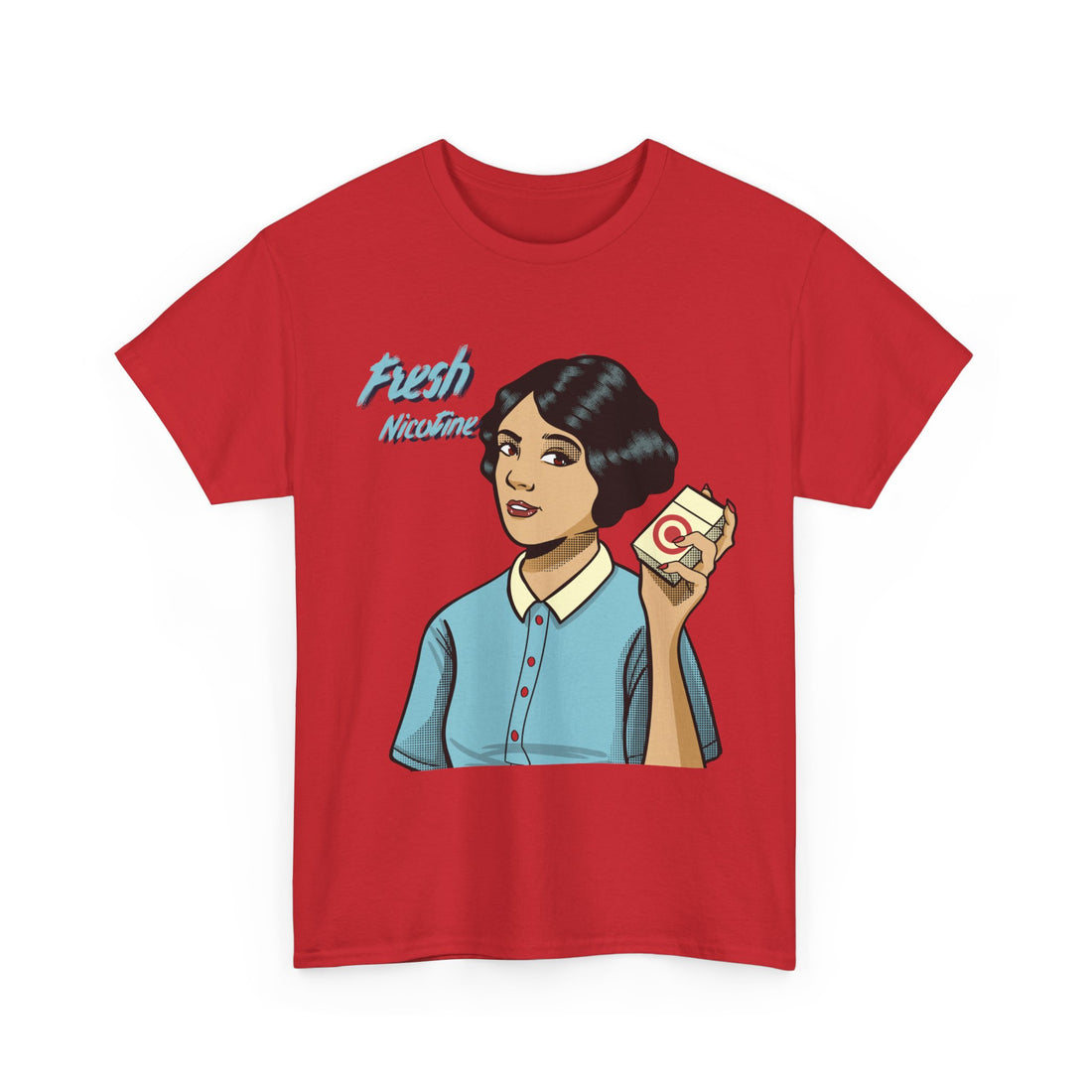 Fresh Nicotine T-Shirt - Graphic T-Shirt from Tee Utopia