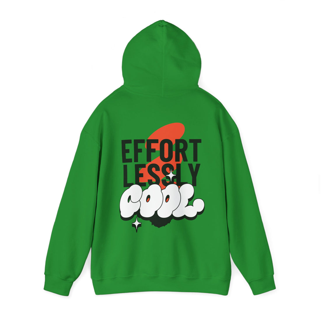 Effortlessly Cool Front and Back Hoodie - Graphic Hoodie from Tee Utopia