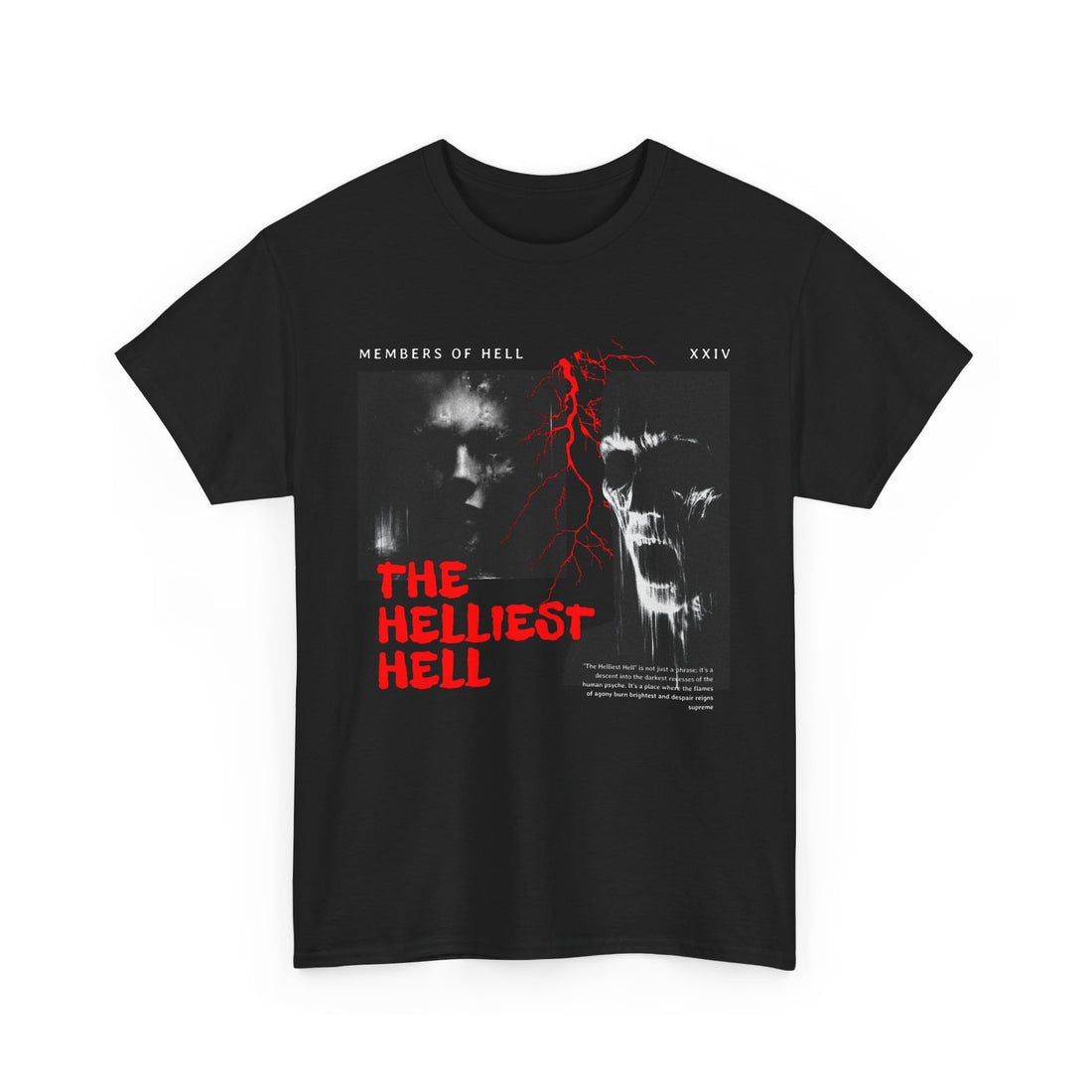 Members Of Hell T-Shirt - Graphic T-Shirt from Tee Utopia