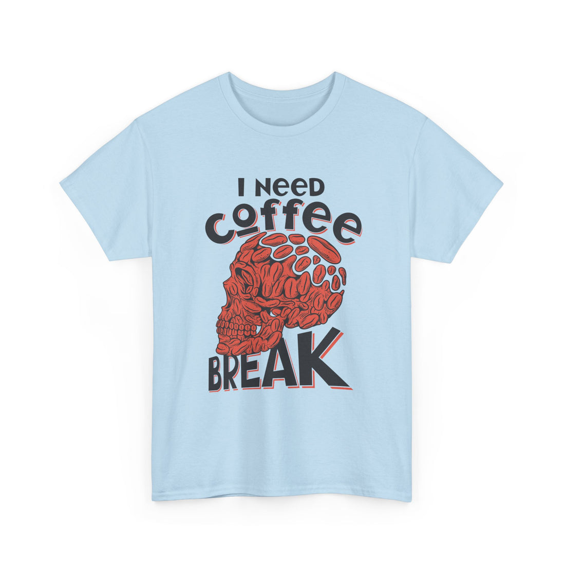 I Need Coffee Break T-Shirt - Graphic T-Shirt from Tee Utopia