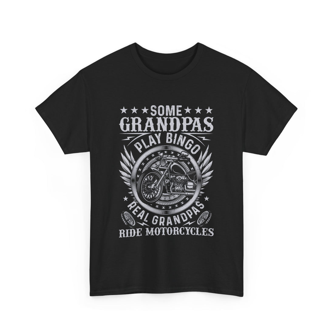 Real Grandpas Ride T-Shirt - Graphic T-Shirt from Tee Utopia