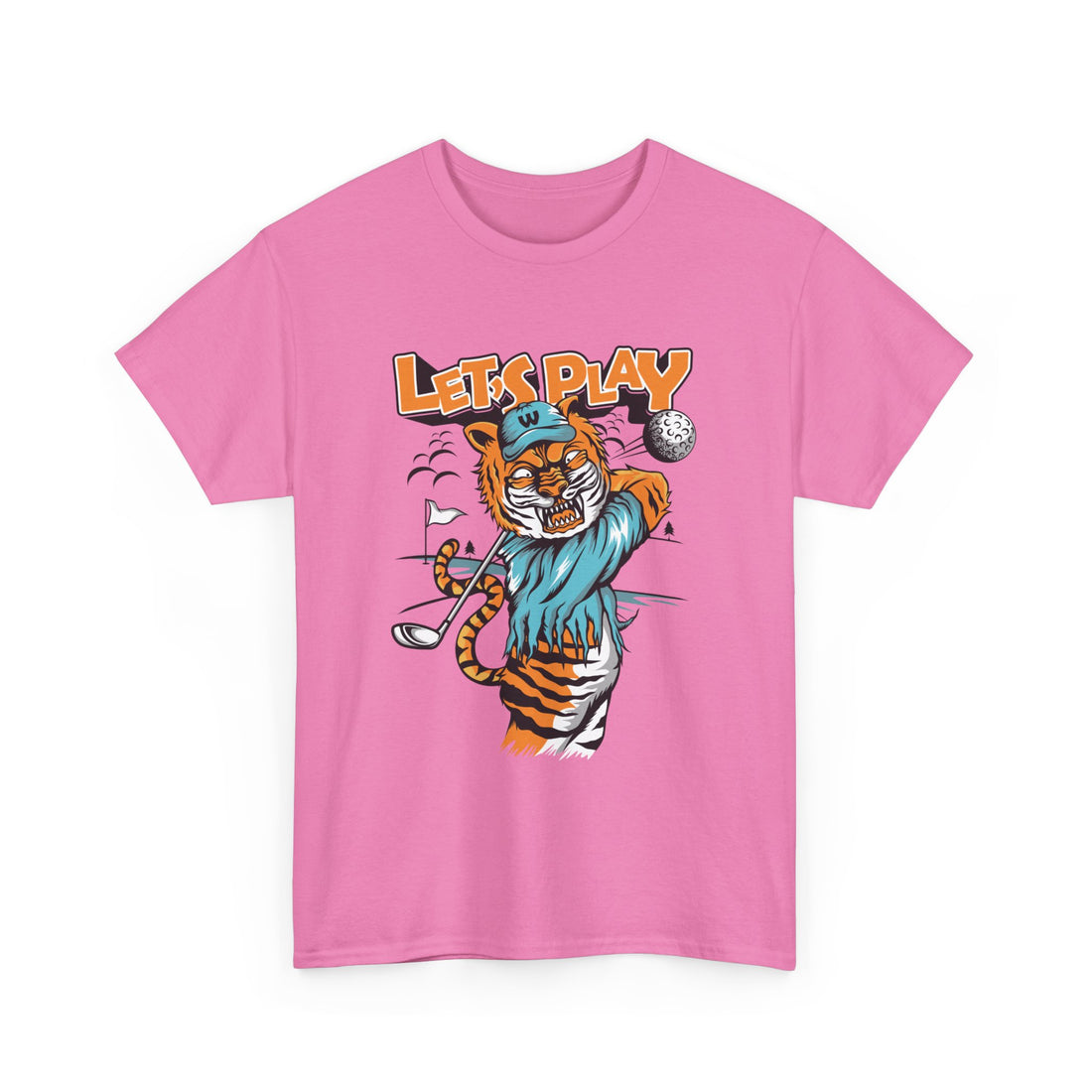 Let's Play Golf T-Shirt - Graphic T-Shirt from Tee Utopia
