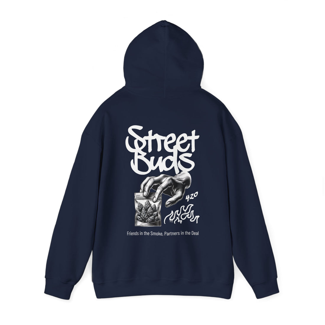 Street Buds Front and Back Hoodie
