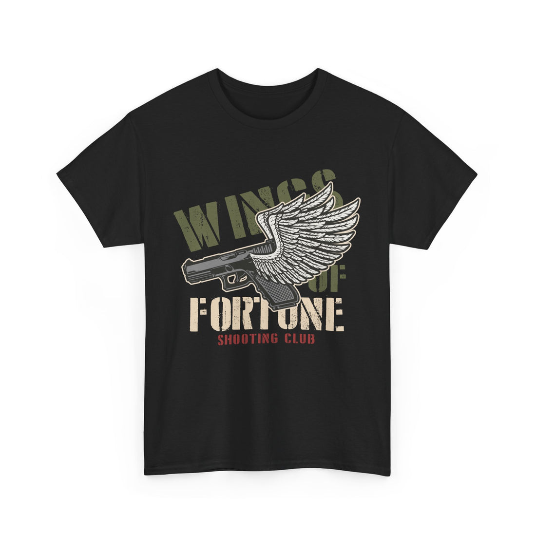 Wings of Fortune T-Shirt - Graphic T-Shirt from Tee Utopia