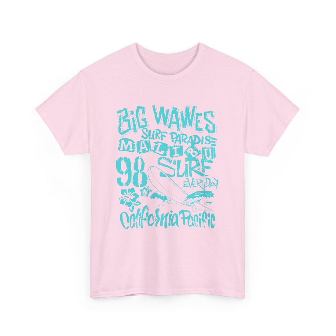 Big Waves Surf Paradise T-Shirt - Graphic T-Shirt from Tee Utopia