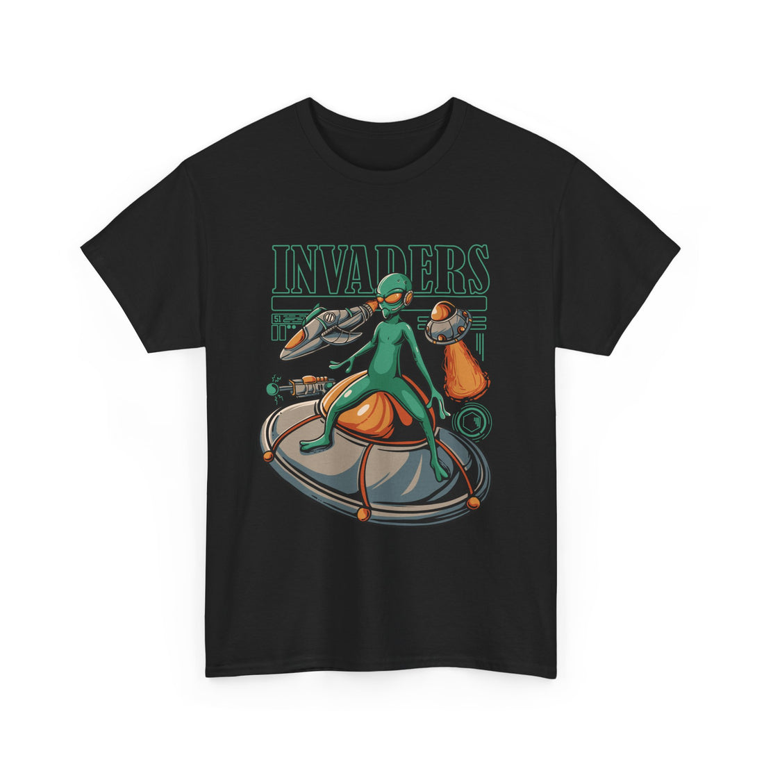 Invaders T-Shirt - Graphic T-Shirt from Tee Utopia
