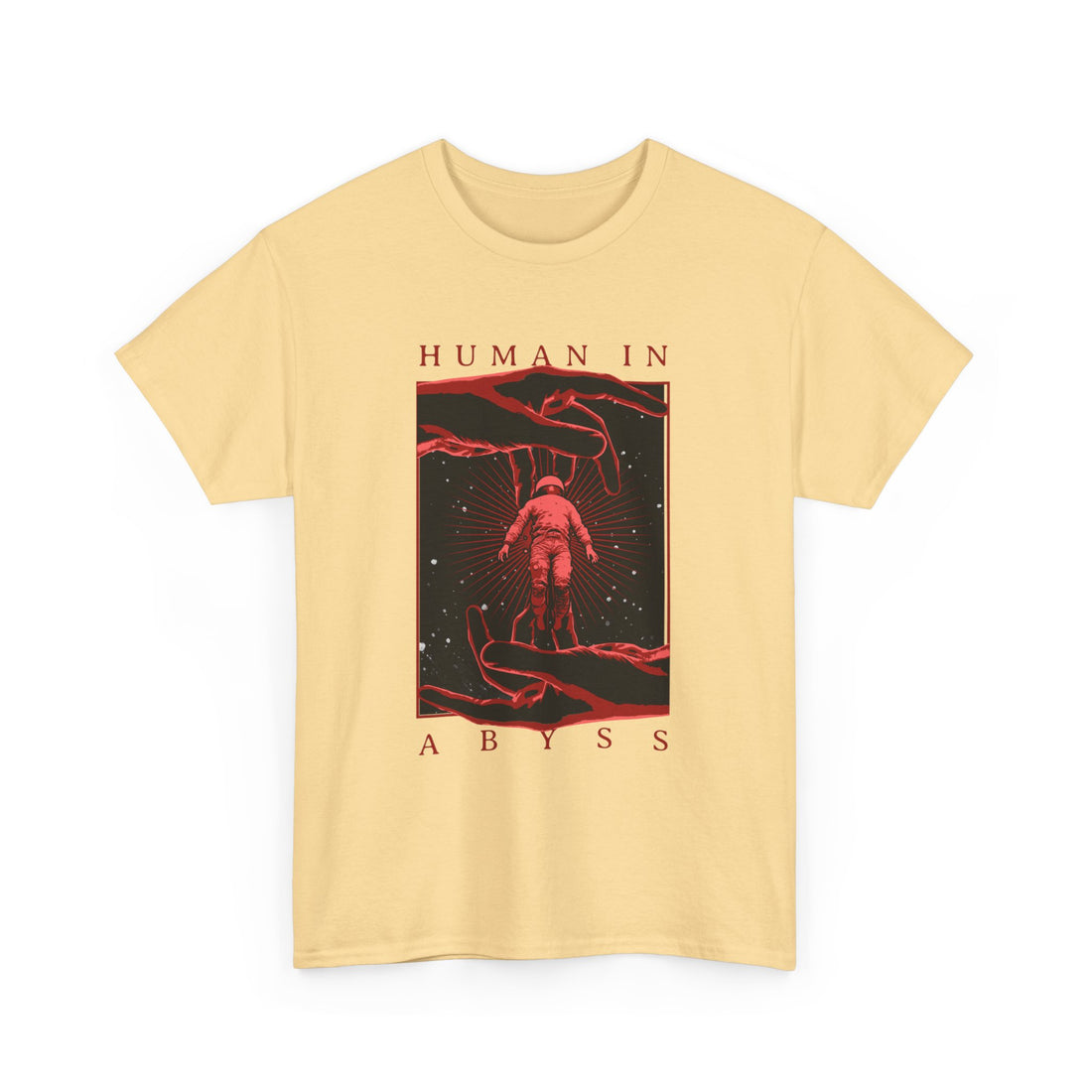 Human in Abyss T-Shirt - Graphic T-Shirt from Tee Utopia
