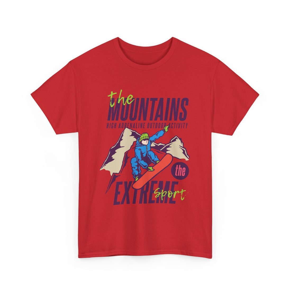 The Mountains T-Shirt - Graphic T-Shirt from Tee Utopia
