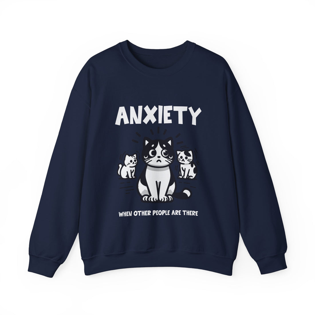 When Other People Are There Sweatshirt - Graphic Sweatshirt from Tee Utopia
