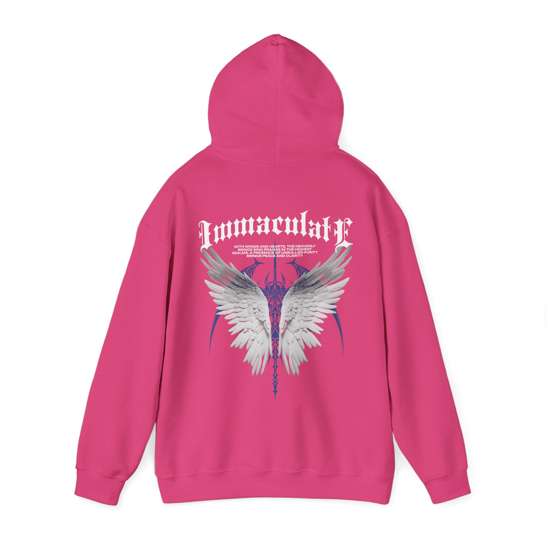 Immaculate Front and Back Hoodie - Graphic Hoodie from Tee Utopia