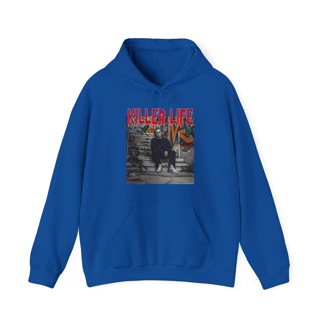 Killer Life Hoodie - Graphic Hoodie from Tee Utopia