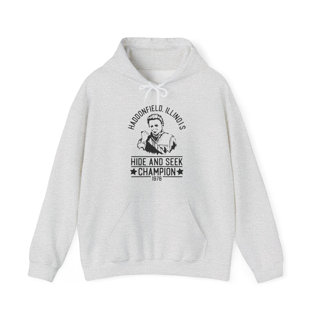 Hide & Seek Champion Hoodie - Graphic Hoodie from Tee Utopia