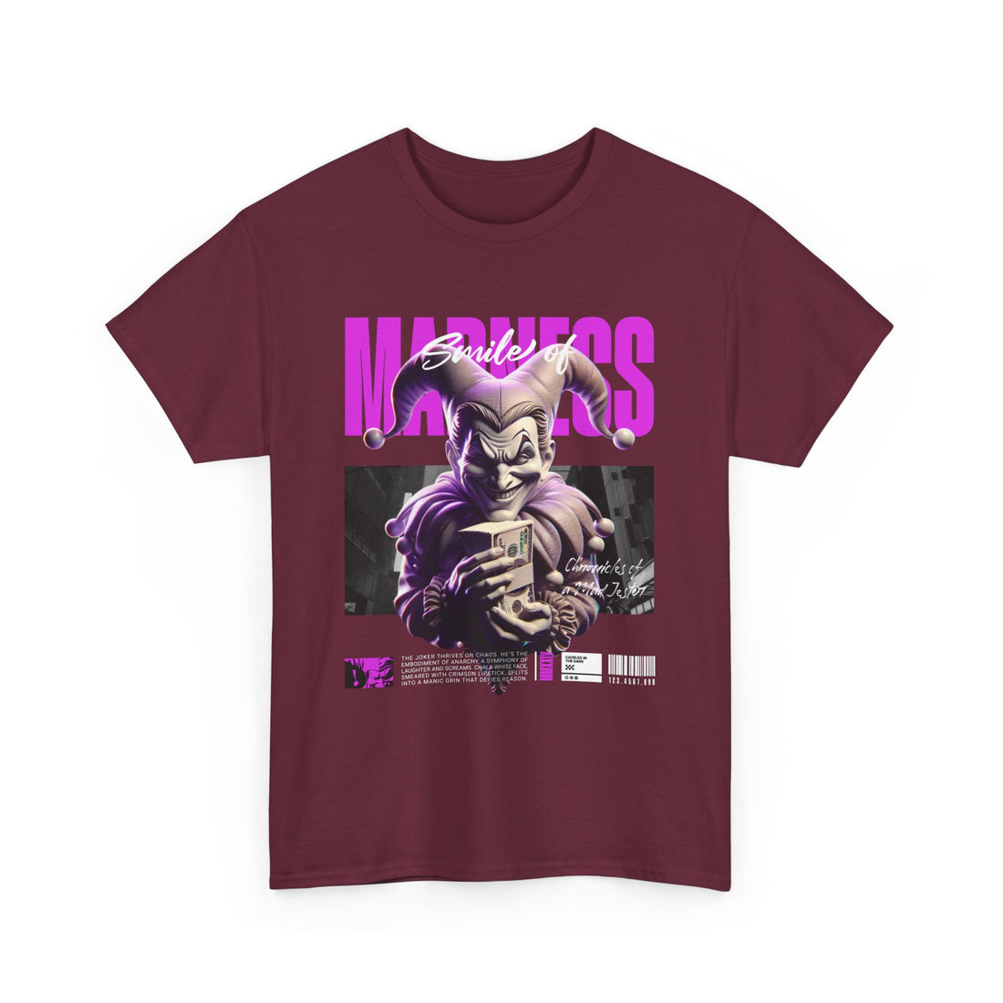 Smiles Of Madness T-Shirt - Graphic T-Shirt from Tee Utopia