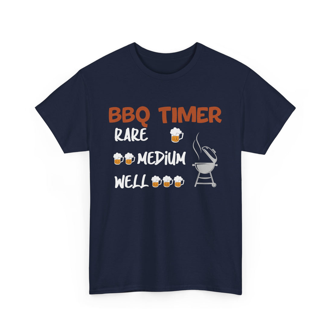 BBQ Timer  T-Shirt - Graphic T-Shirt from Tee Utopia