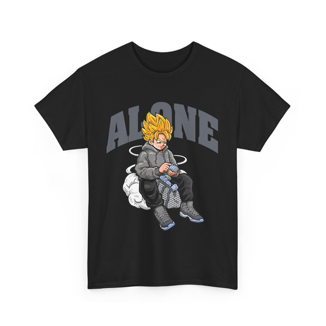 Alone T-Shirt - Graphic T-Shirt from Tee Utopia