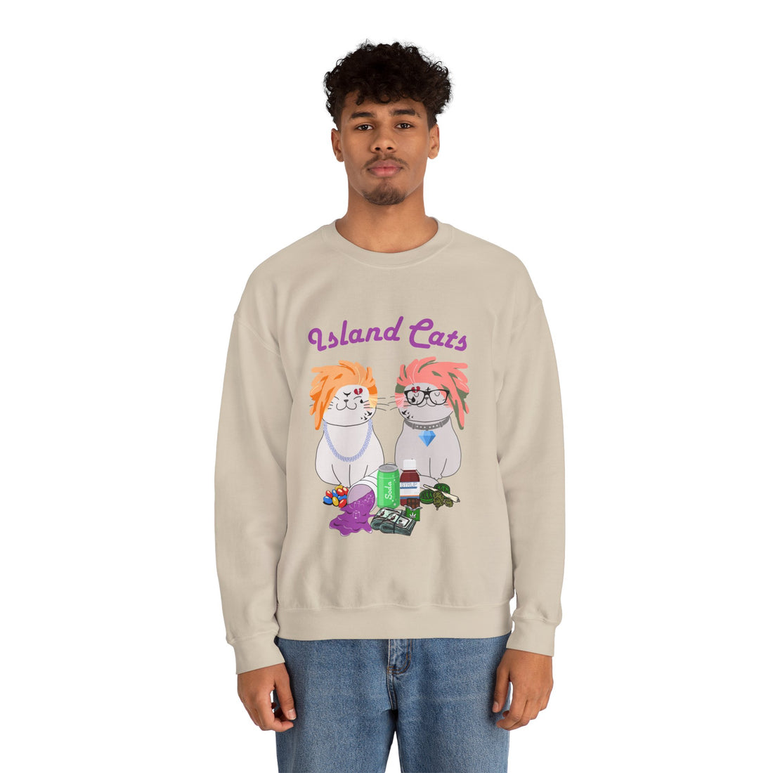 Island Cats Sweatshirt