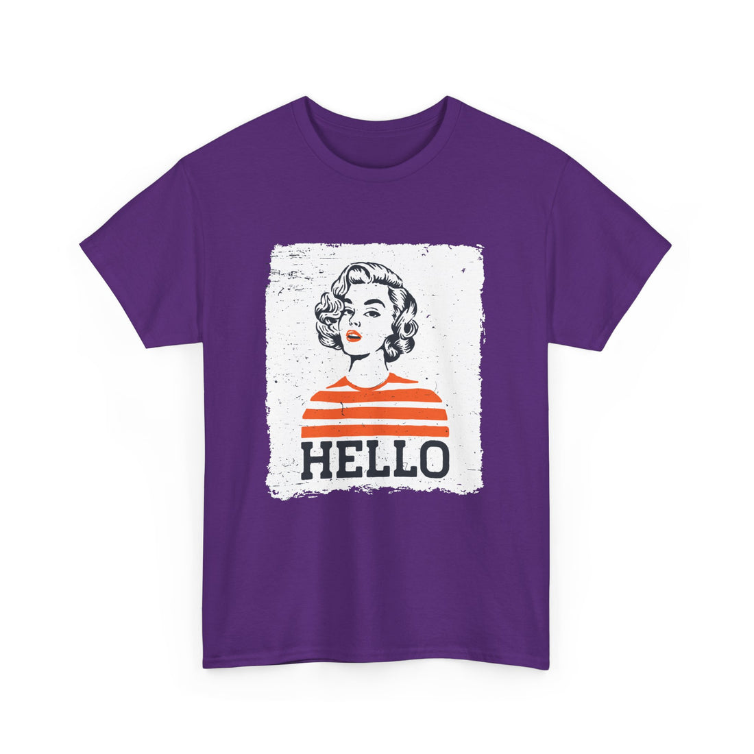 HELLO Vintage T-Shirt - Graphic T-Shirt from Tee Utopia