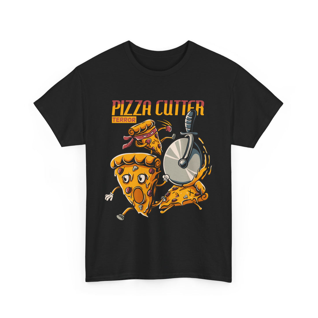 Pizza Cutter T-Shirt - Graphic T-Shirt from Tee Utopia