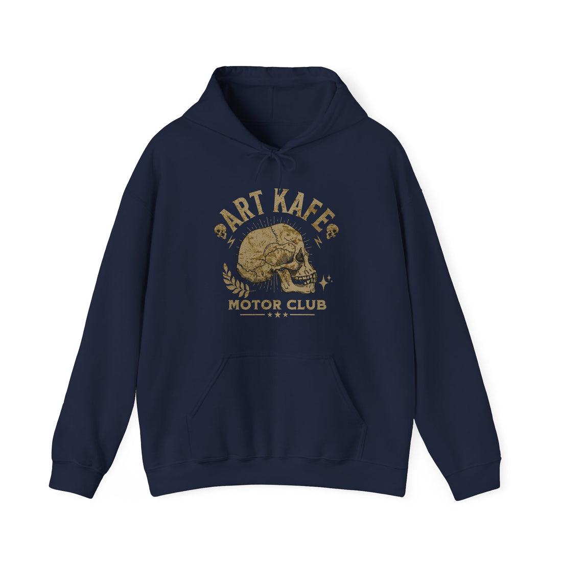 Art Kafe Motor Club Hoodie - Graphic Hoodie from Tee Utopia
