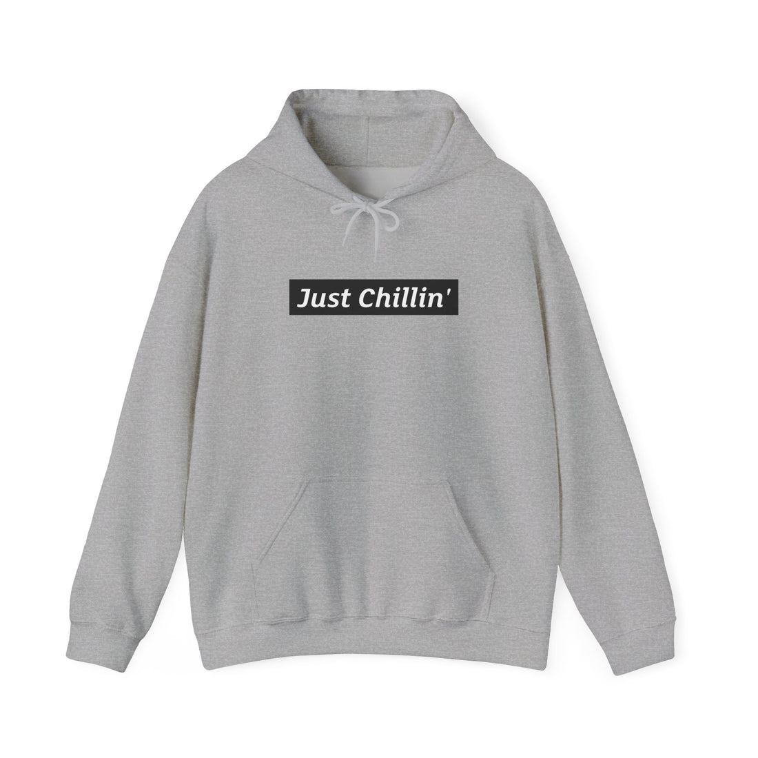 Just Chillin Hoodie - Graphic Hoodie from Tee Utopia