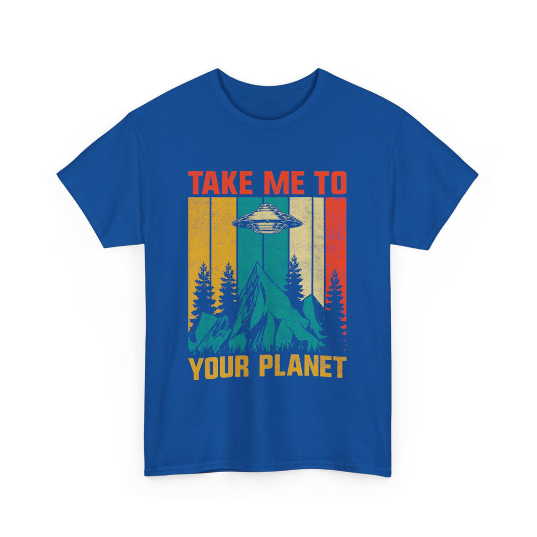 Take Me To Your Planet  T-Shirt - Graphic T-Shirt from Tee Utopia