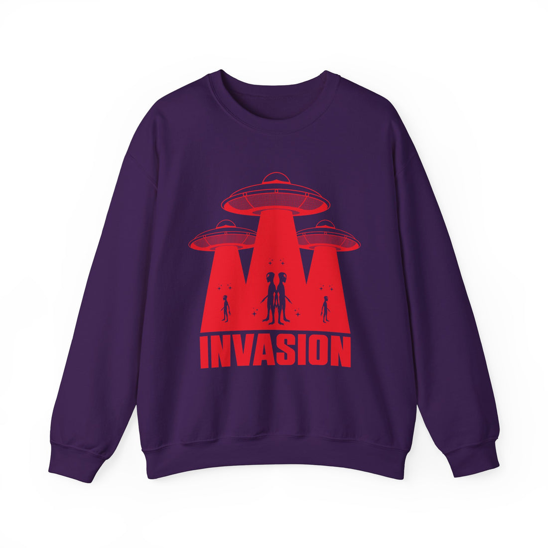 Invasion Sweatshirt - Graphic Sweatshirt from Tee Utopia