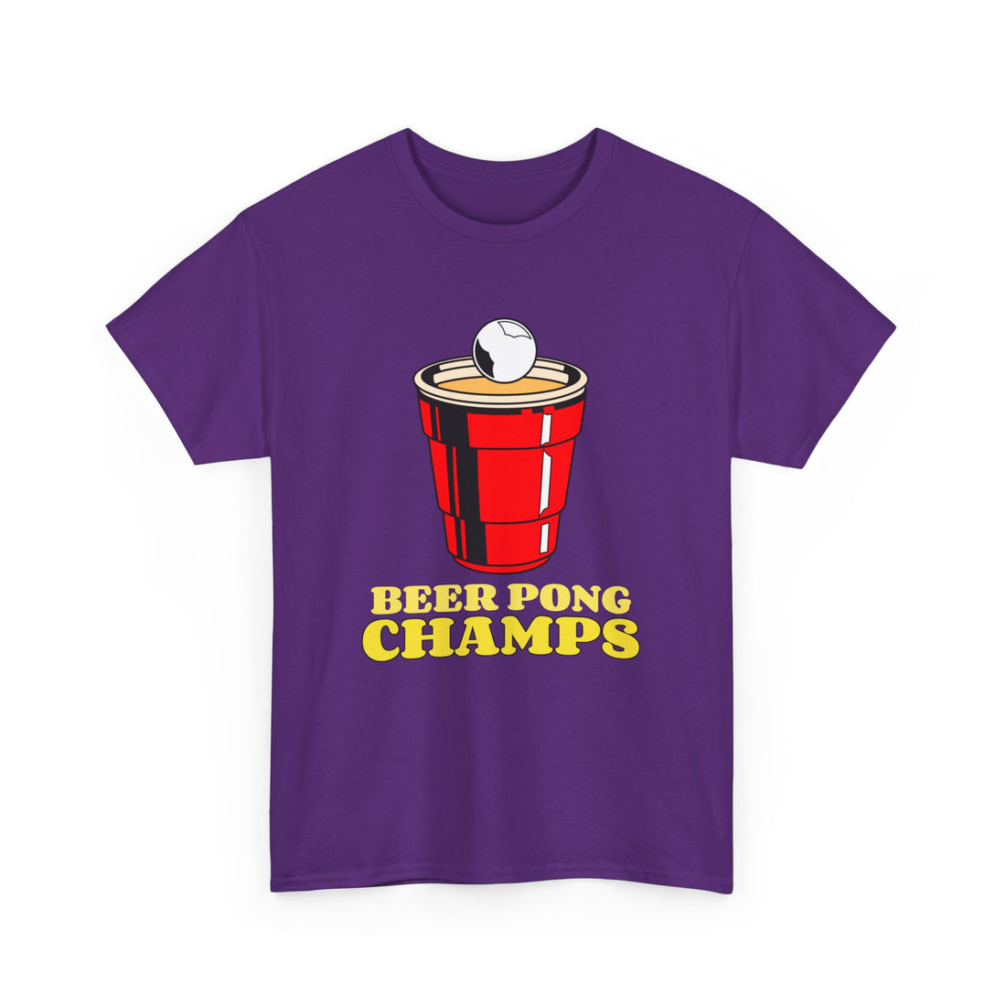 Beer Pong Champs  T-Shirt - Graphic T-Shirt from Tee Utopia