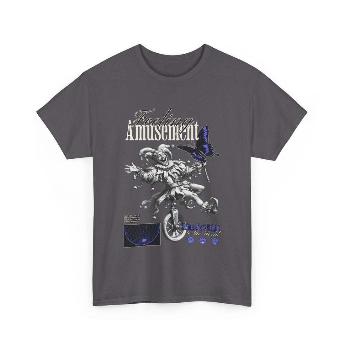 Feeling Amusement T-Shirt - Graphic T-Shirt from Tee Utopia