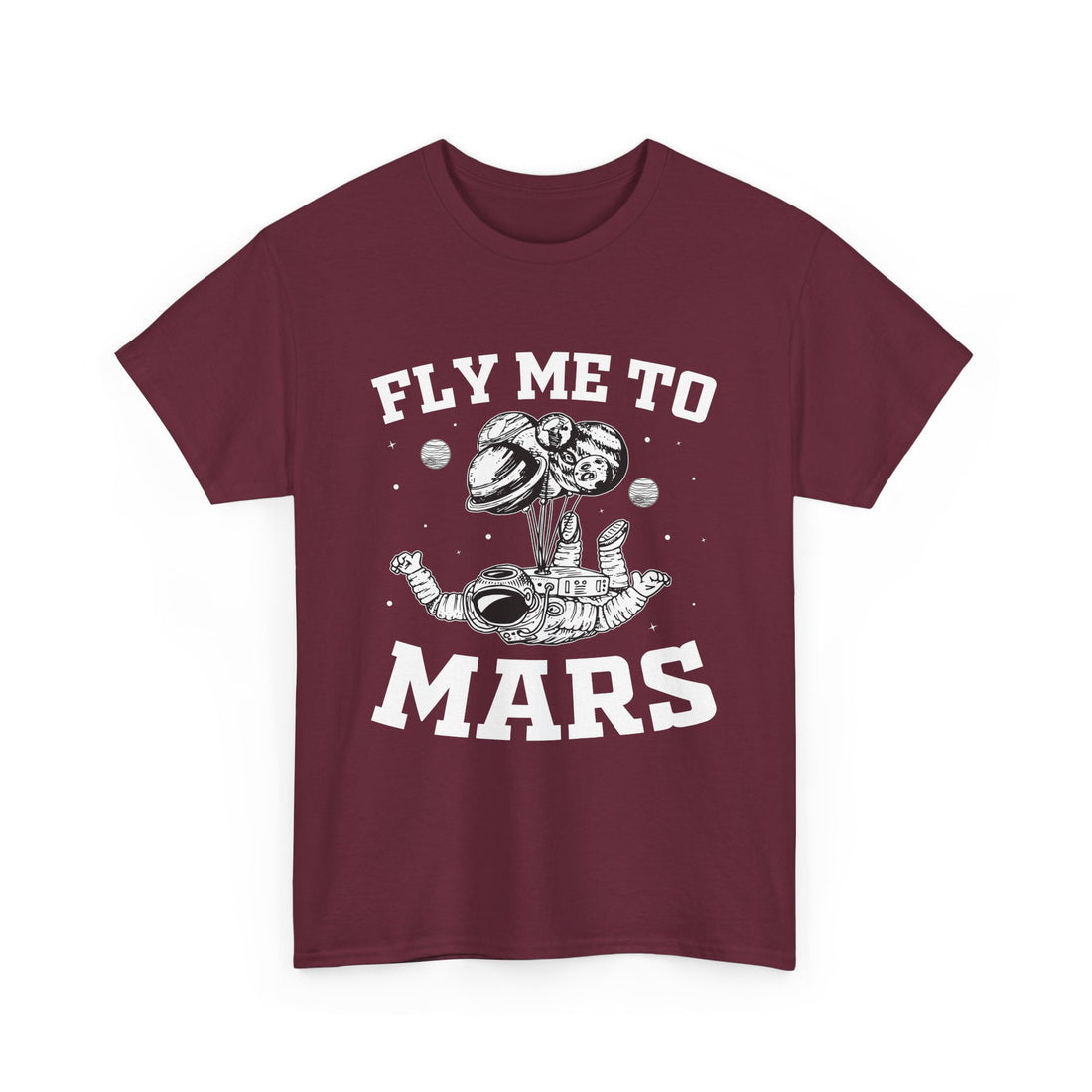 Fly Me To Mars  T-Shirt - Graphic T-Shirt from Tee Utopia