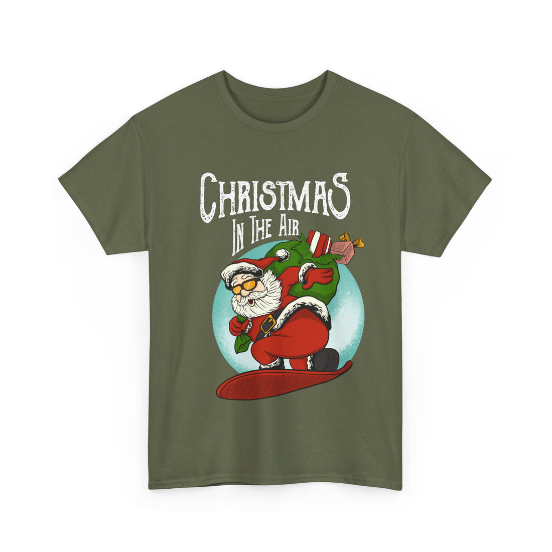 Christmas In The Air T-Shirt - Graphic T-Shirt from Tee Utopia