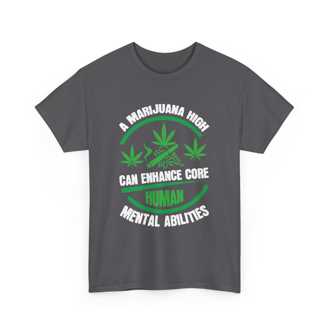 Marijuana High T-Shirt - Graphic T-Shirt from Tee Utopia