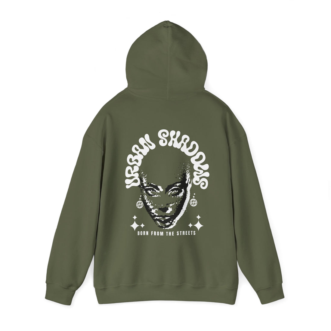 Urban Shadows Front and Back Hoodie