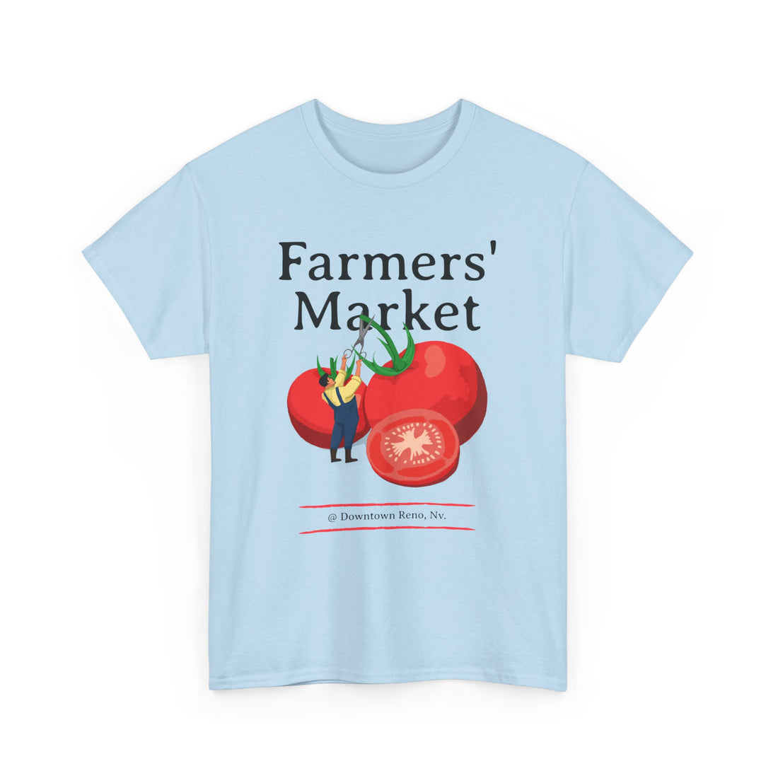 Farmers Market T-Shirt - Graphic T-Shirt from Tee Utopia