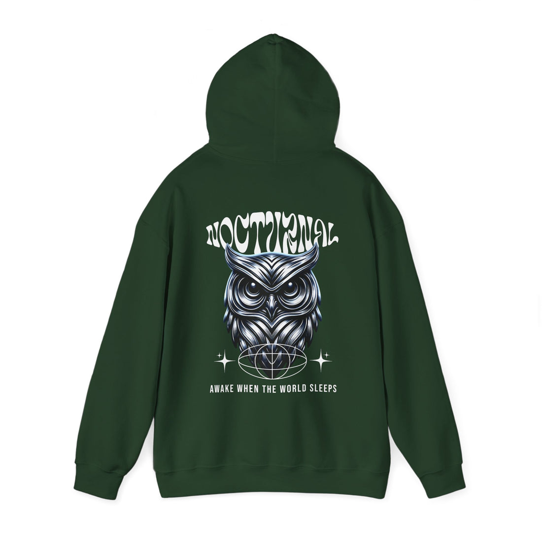 Nocturnal Front and Back Hoodie