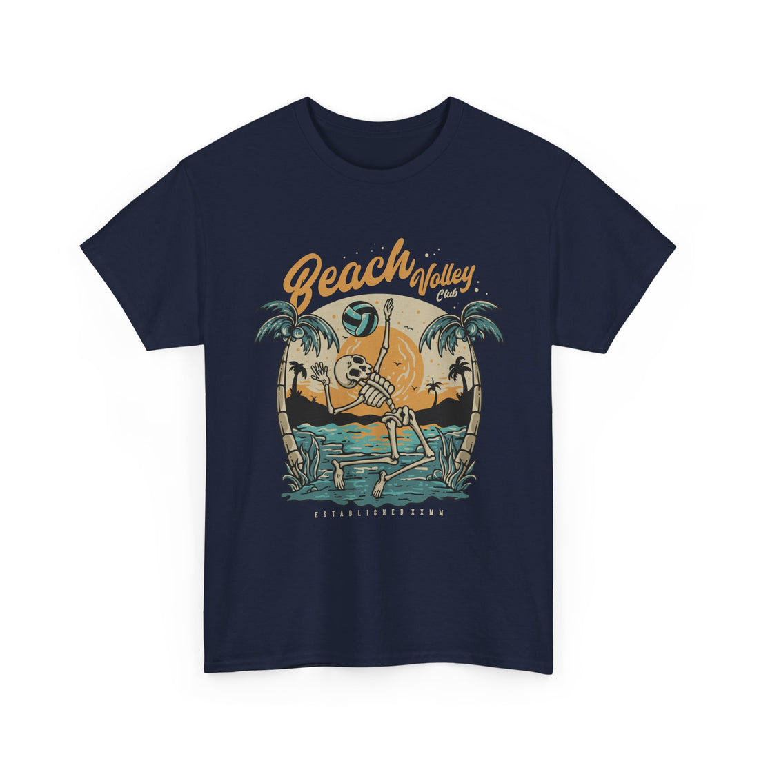 Beach Volley Club T-Shirt - Graphic T-Shirt from Tee Utopia