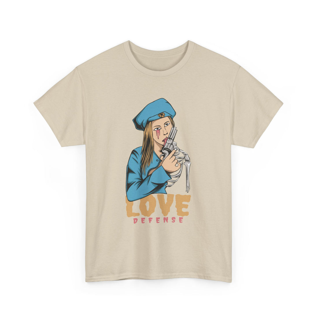 Love Defense T-Shirt - Graphic T-Shirt from Tee Utopia