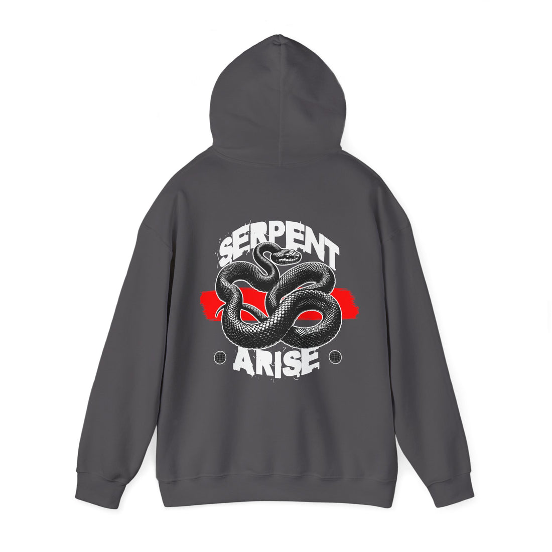 Serpent Arise Front and Back Hoodie - Graphic Hoodie from Tee Utopia