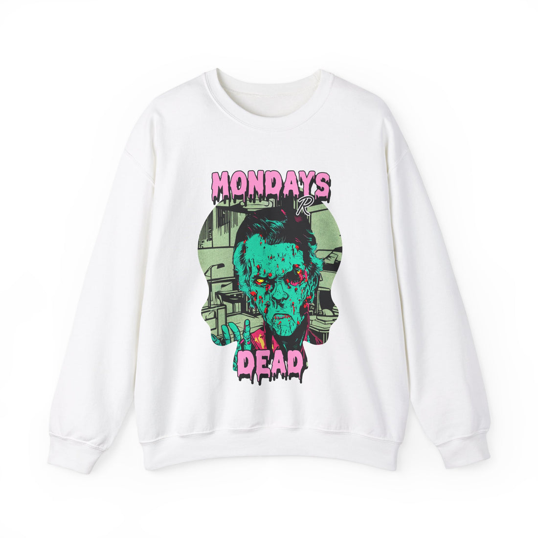 Mondays R Dead Sweatshirt - Graphic Sweatshirt from Tee Utopia