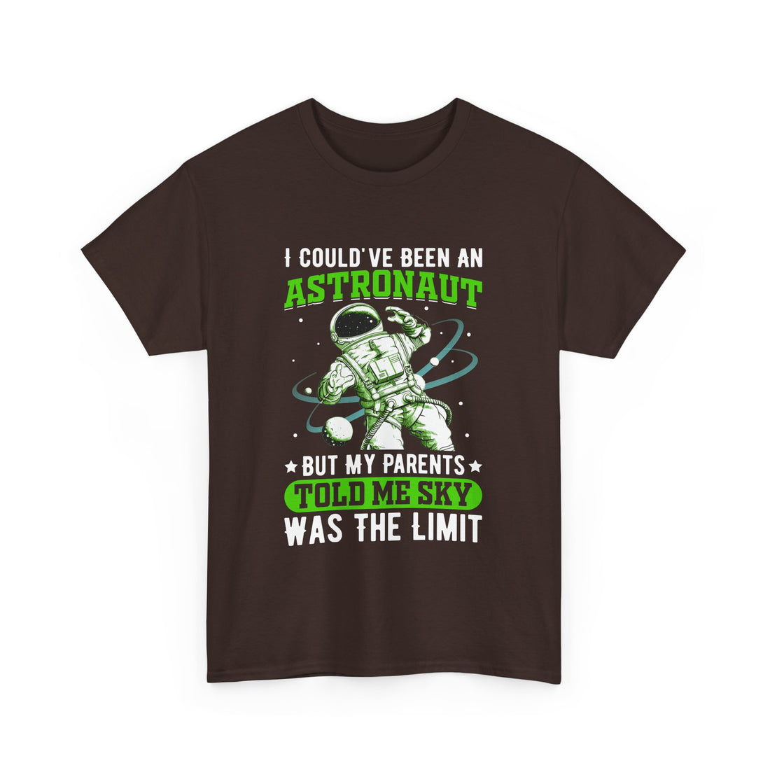 I Could Of Been An Astronaut  T-Shirt - Graphic T-Shirt from Tee Utopia