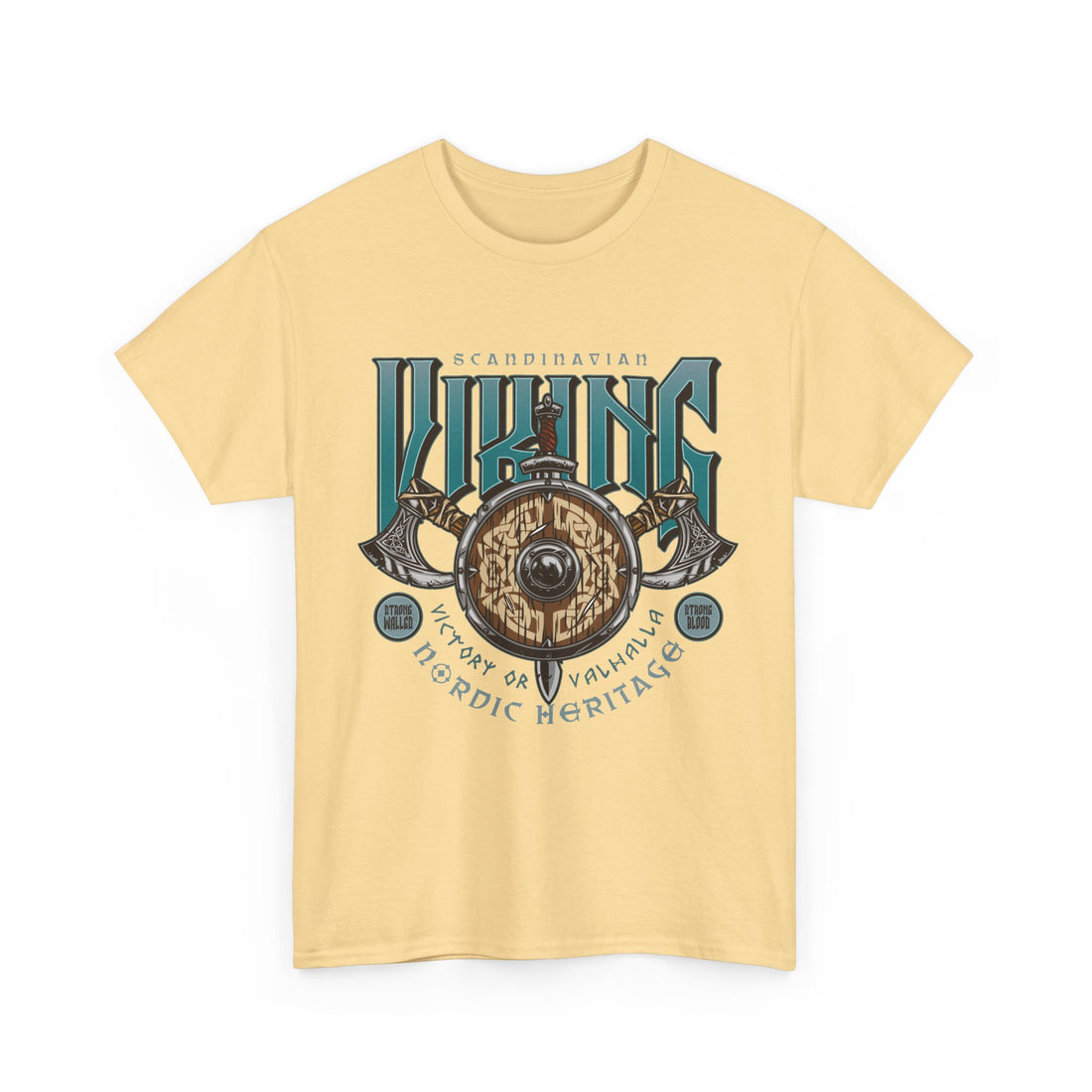 Scandinavian Viking T-Shirt - Graphic T-Shirt from Tee Utopia
