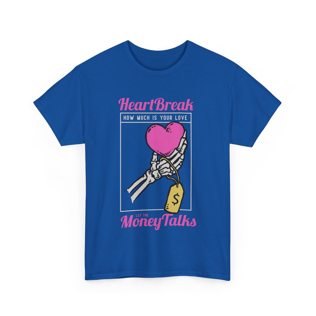 Heart Break T-Shirt - Graphic T-Shirt from Tee Utopia