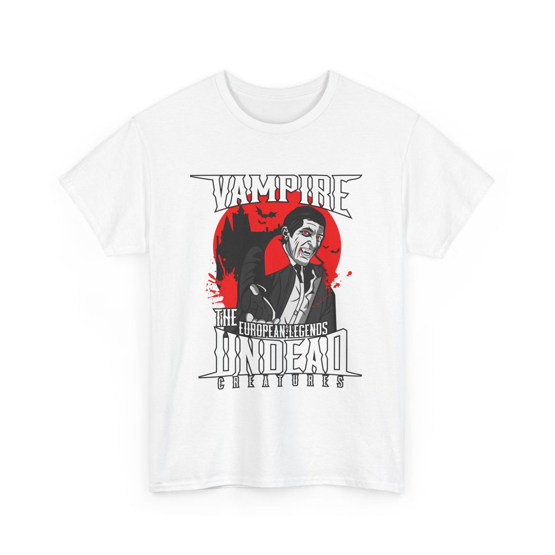 Vampire Undead T-Shirt - Graphic T-Shirt from Tee Utopia