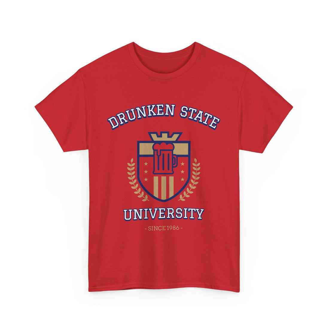 Drunken State University  T-Shirt - Graphic T-Shirt from Tee Utopia