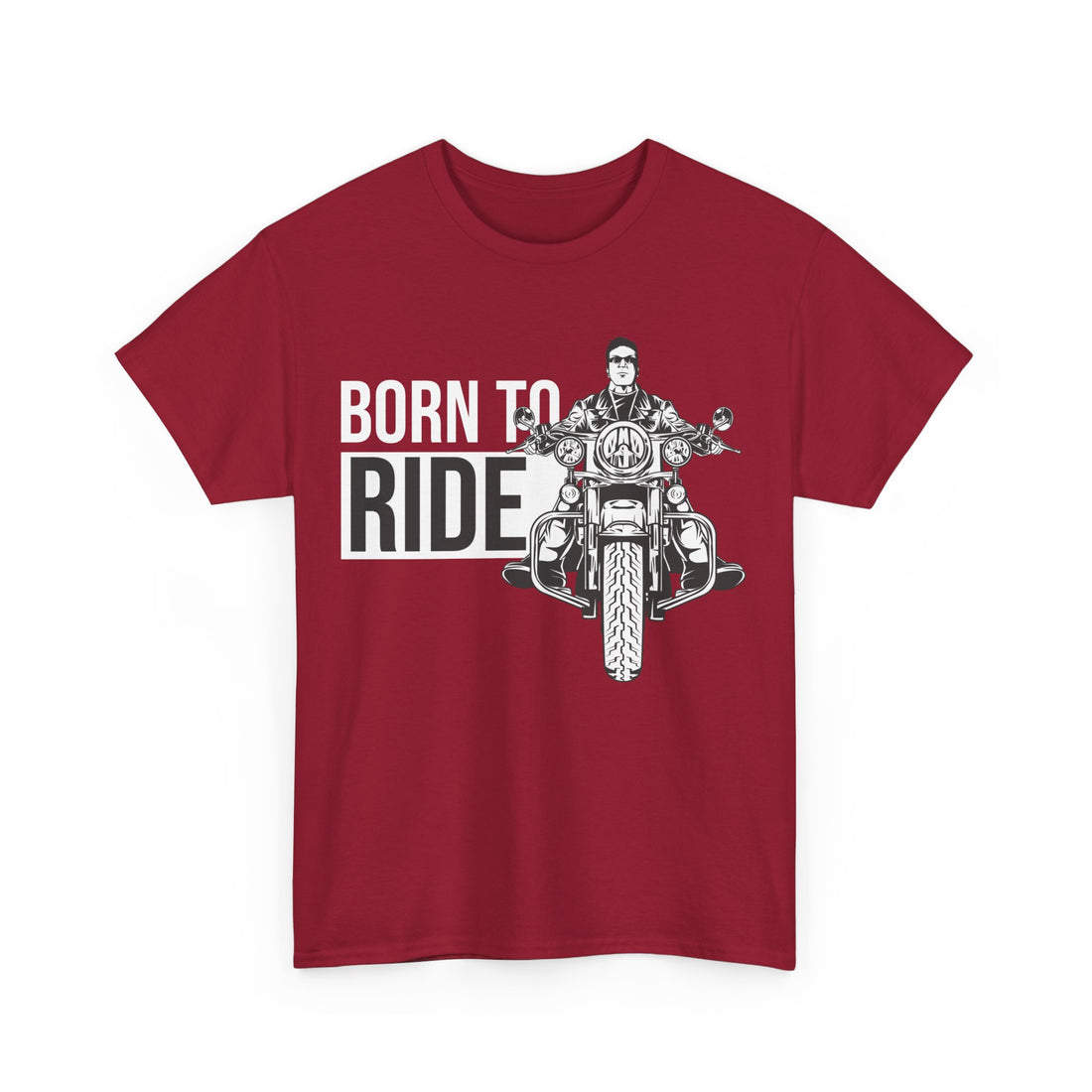 Born To Ride Biker T-Shirt - Graphic T-Shirt from Tee Utopia