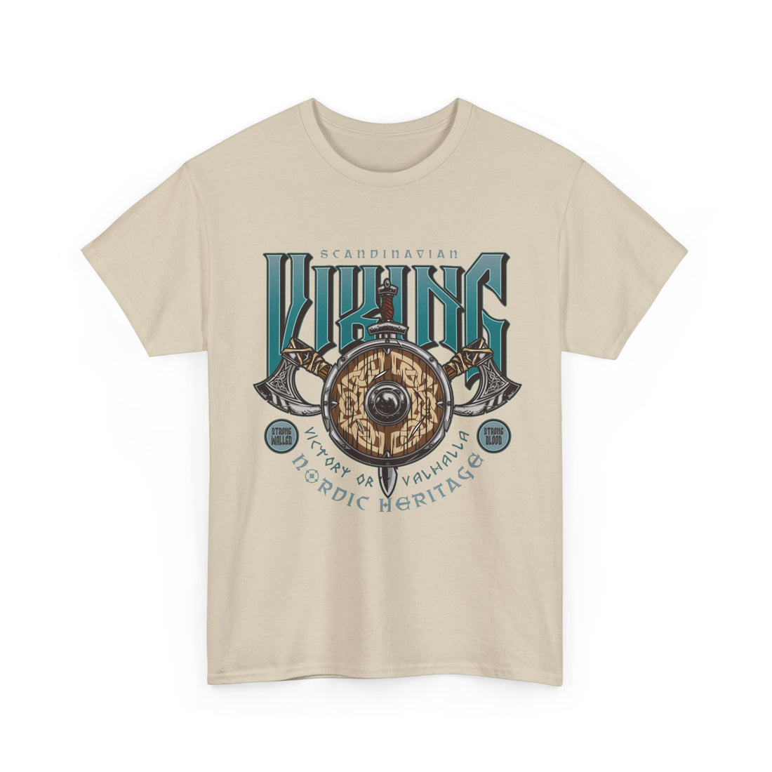 Scandinavian Viking T-Shirt - Graphic T-Shirt from Tee Utopia