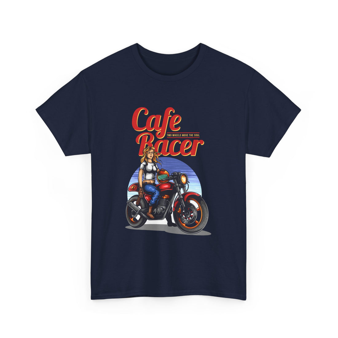 Two Wheels Move The Soul T-Shirt - Graphic T-Shirt from Tee Utopia
