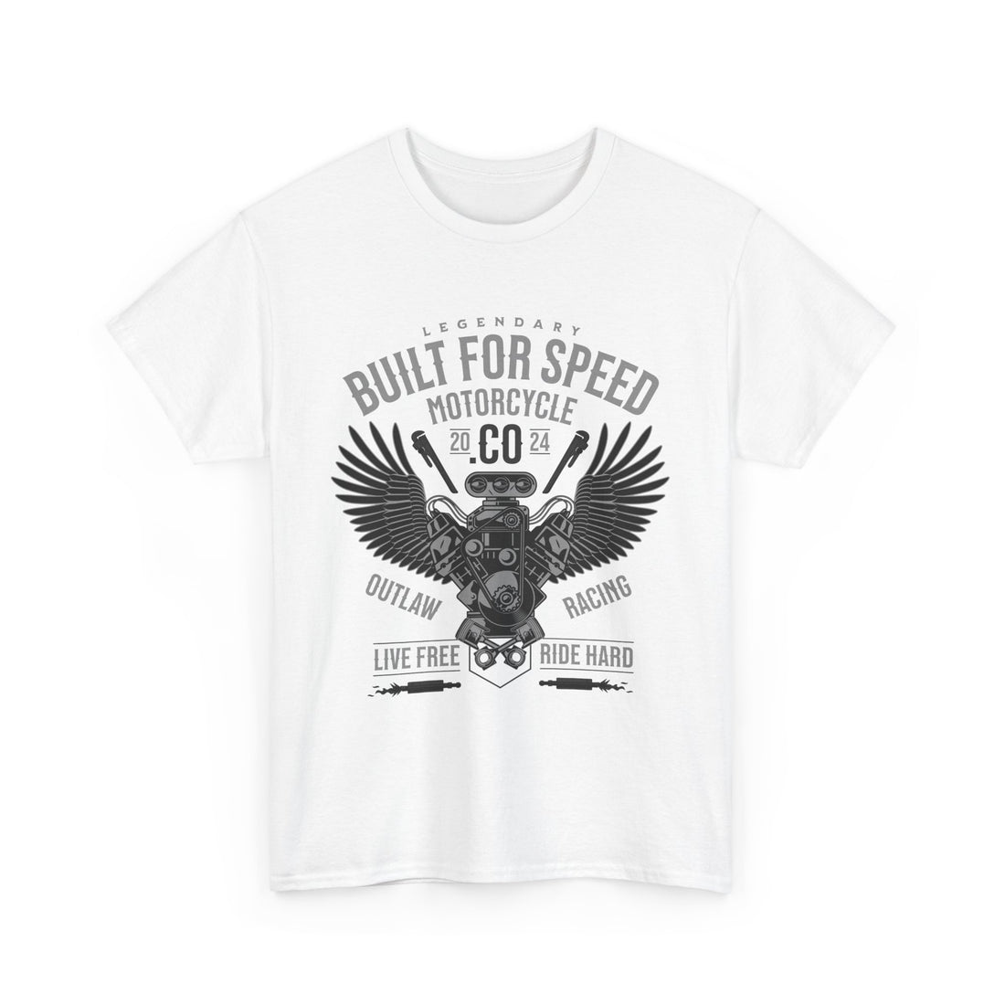 Built For Speed T-Shirt - Graphic T-Shirt from Tee Utopia