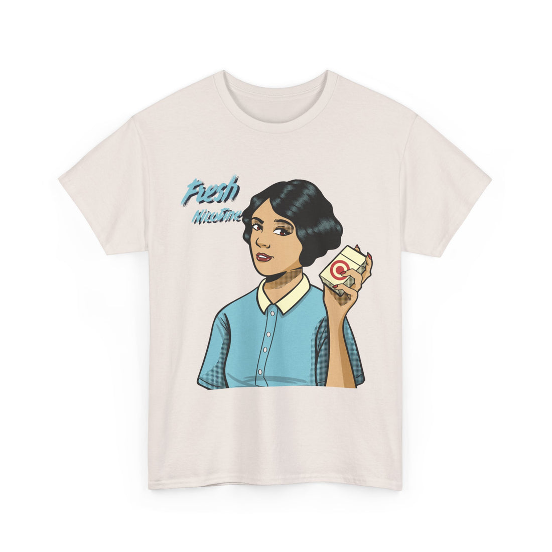 Fresh Nicotine T-Shirt - Graphic T-Shirt from Tee Utopia