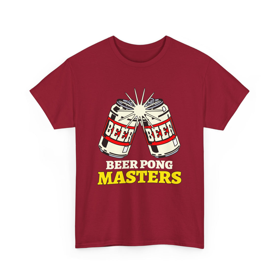 Beer Pong Masters  T-Shirt - Graphic T-Shirt from Tee Utopia